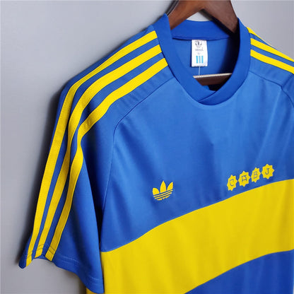 Boca Juniors Local Retro 1981 Versión Fan