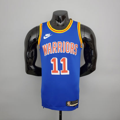 Golden State Warriors Edición Retro Azul NBA 75 Aniversario