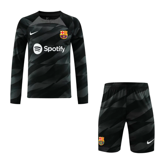 FC Barcelona Portero Manga Larga Kit Adulto 2023/24 Versión Fan