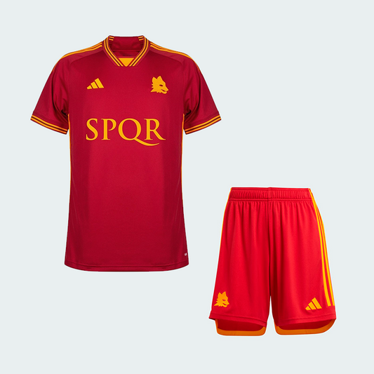 AS Roma Local Kit Adulto 2023/24 Versión Fan