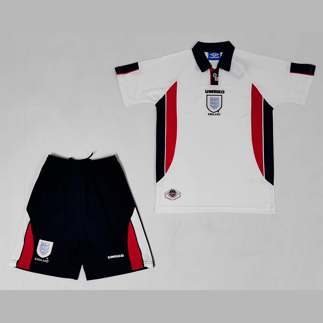 Inglaterra Retro Kit Niños Local 1998