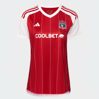 Colo Colo Tercera Roja 2024 Versión Mujer