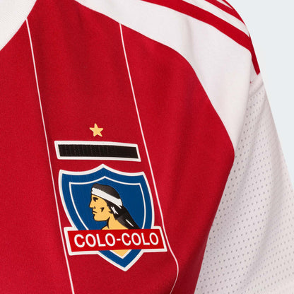 Colo Colo Tercera Roja 2024 Versión Mujer