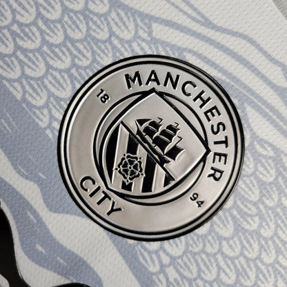Talla L - Manchester City "Año del Dragón" Manga Larga 2023/24 Versión Fan