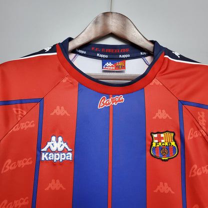 FC Barcelona Local Retro 1997/98 Versión Fan