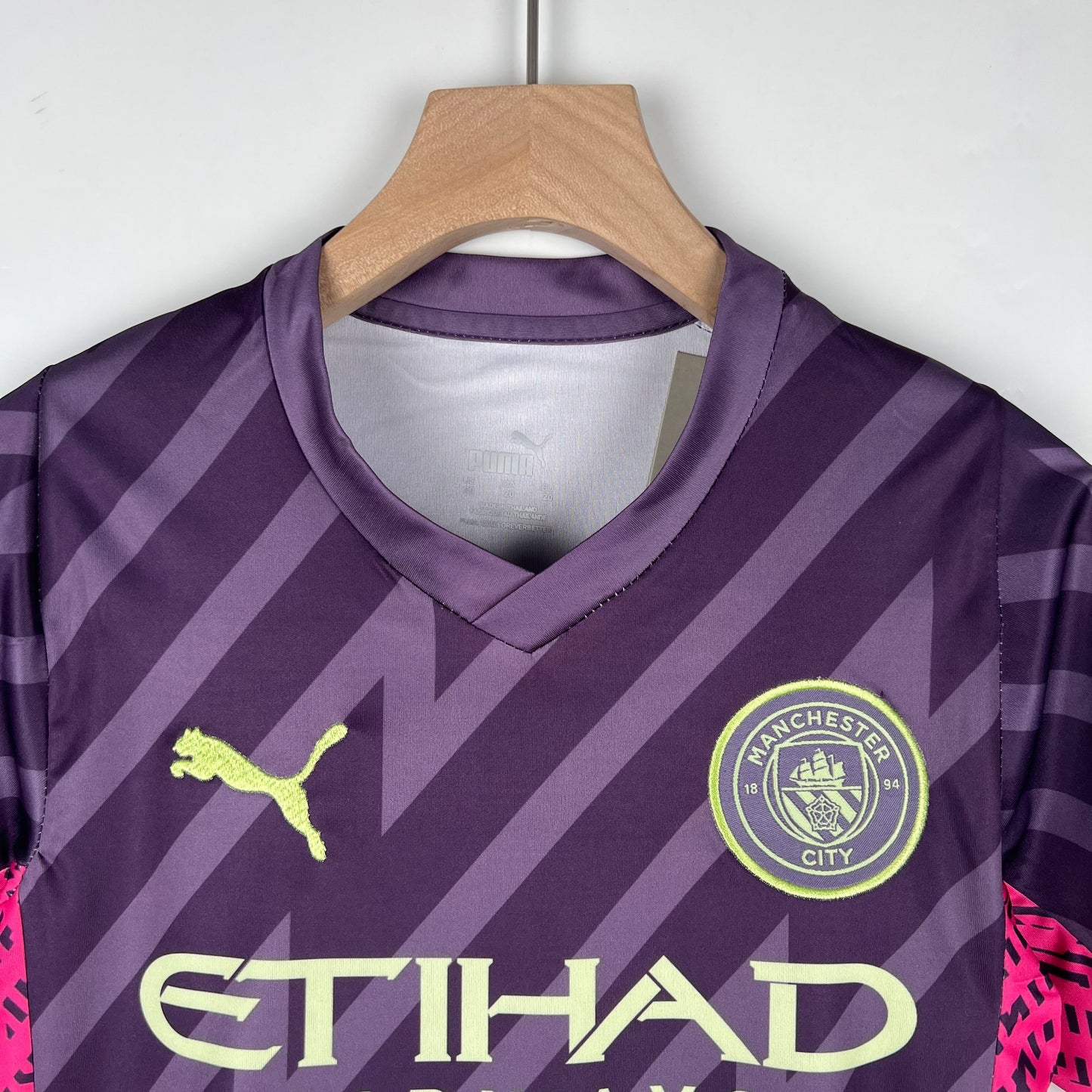 Manchester City Kit Niños Portero Morado 2023/24