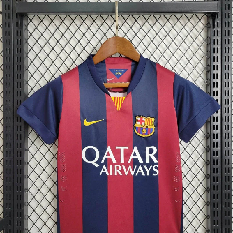 Barcelona Retro Kit Niños Local 2014/15