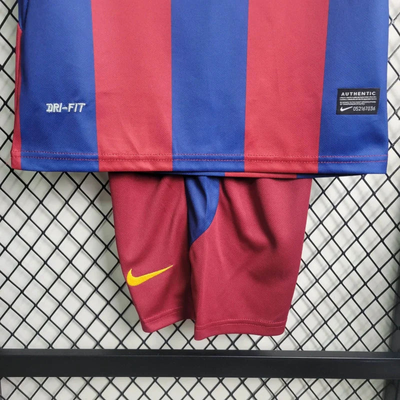 Barcelona Retro Kit Niños Local 2010/11