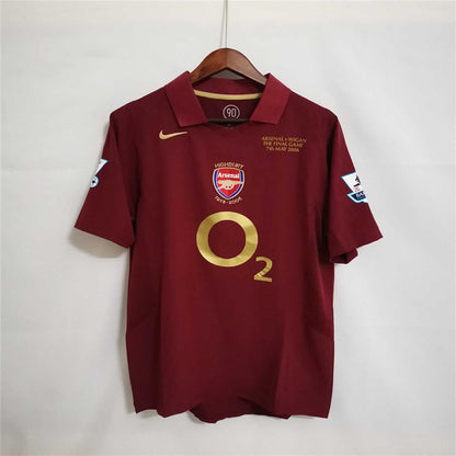 Arsenal Retro 2005/06 Versión Fan