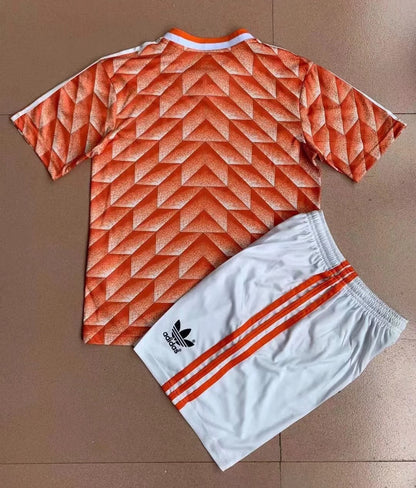 Países Bajos Retro Kit Niños Local 1988