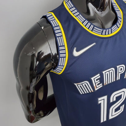 Memphis Grizzlies 2022 Azul Marino "City Edition" Ja Morant