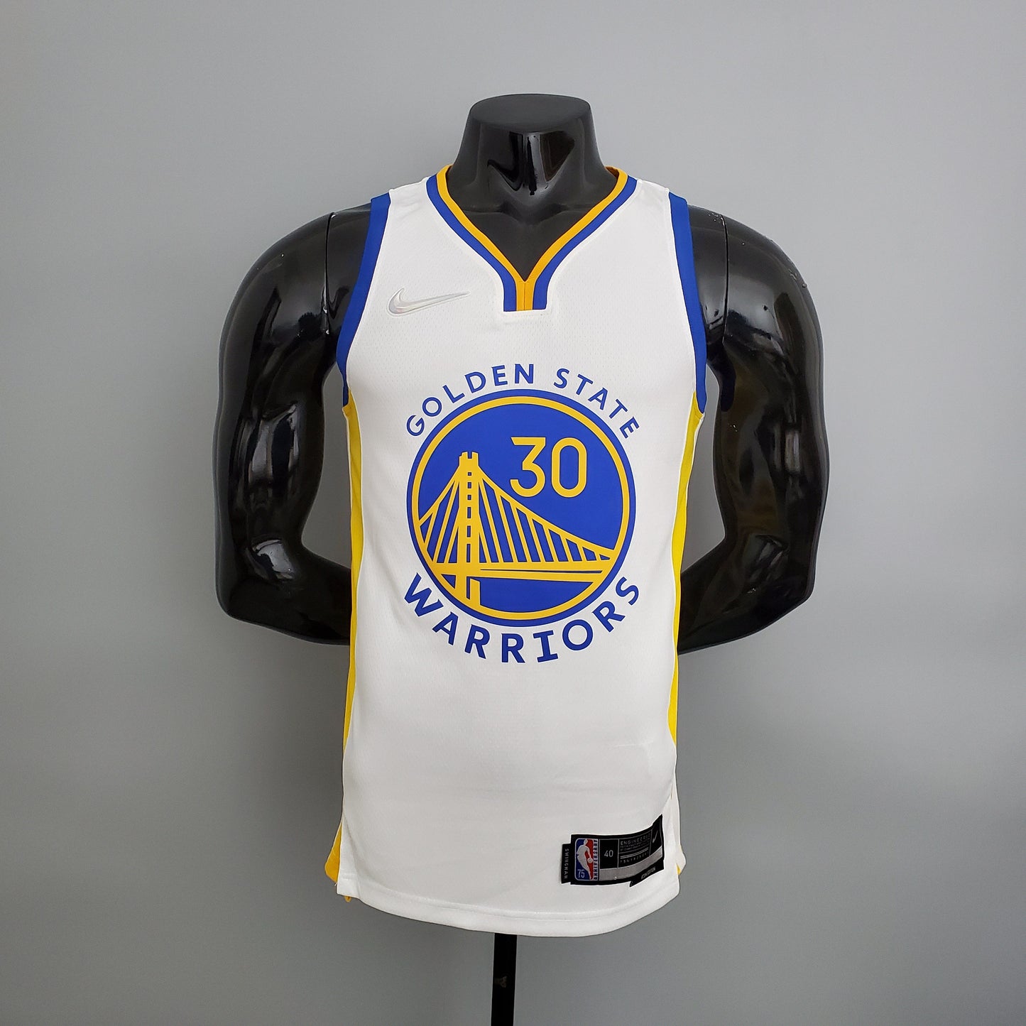 Golden State Warriors Clásica Blanca NBA 75 Aniversario