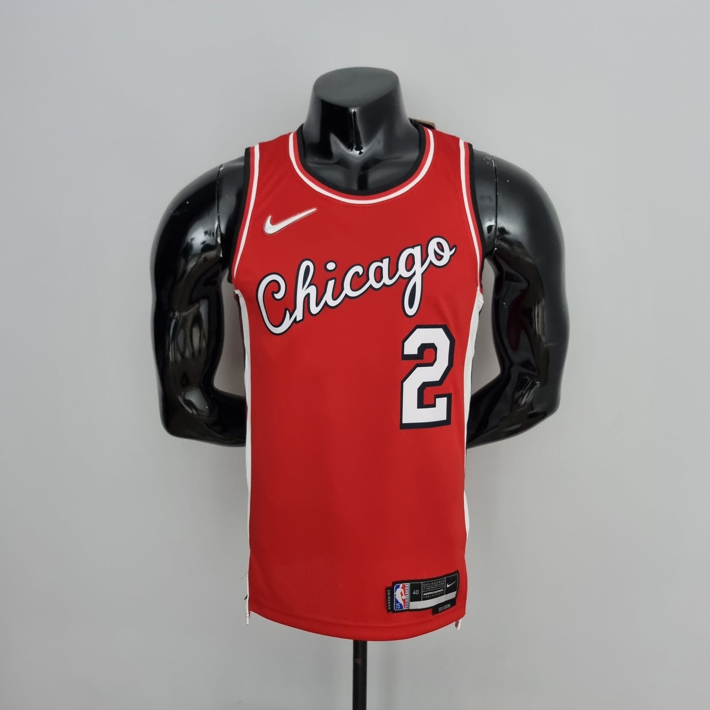 Chicago Bulls City Edition Roja NBA 75 Aniversario