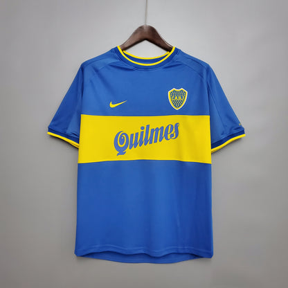 Boca Juniors Local Retro 2000 Versión Fan