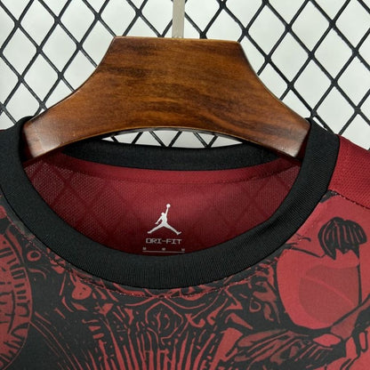 Brasil "Jordan Rojo y Negro" 2025/26 Versión Fan