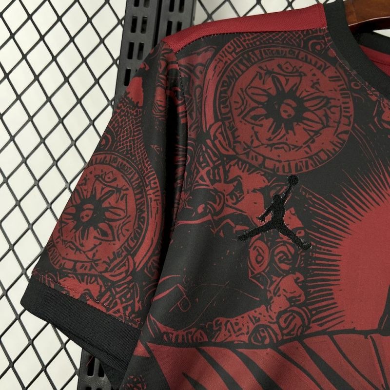 Brasil "Jordan Rojo y Negro" 2025/26 Versión Fan