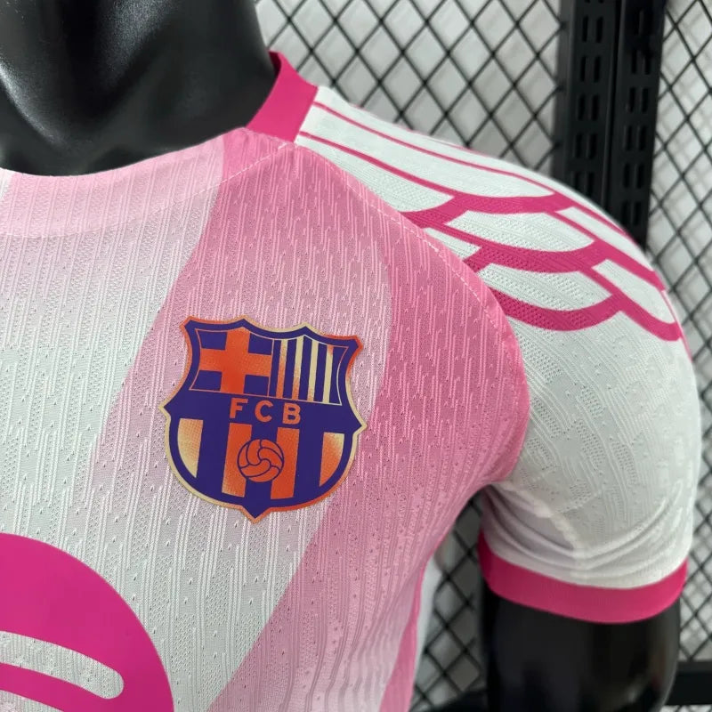 FC Barcelona Edición Especial Blanca y Rosada 2025/26 Versión Jugador