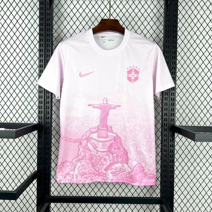 Brasil Cristo Redentor Rosada 2025/26 Versión Fan
