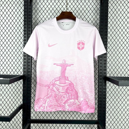 Brasil Cristo Redentor Rosada 2025/26 Versión Fan