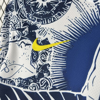 Brasil Cristo Redentor Azul y Blanco 2025/26 Versión Fan