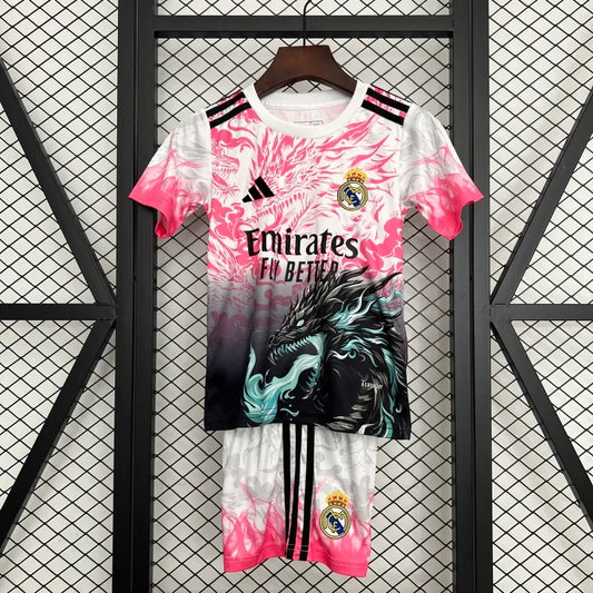 Real Madrid Kit Niños Edición Especial Rosada 2025/26