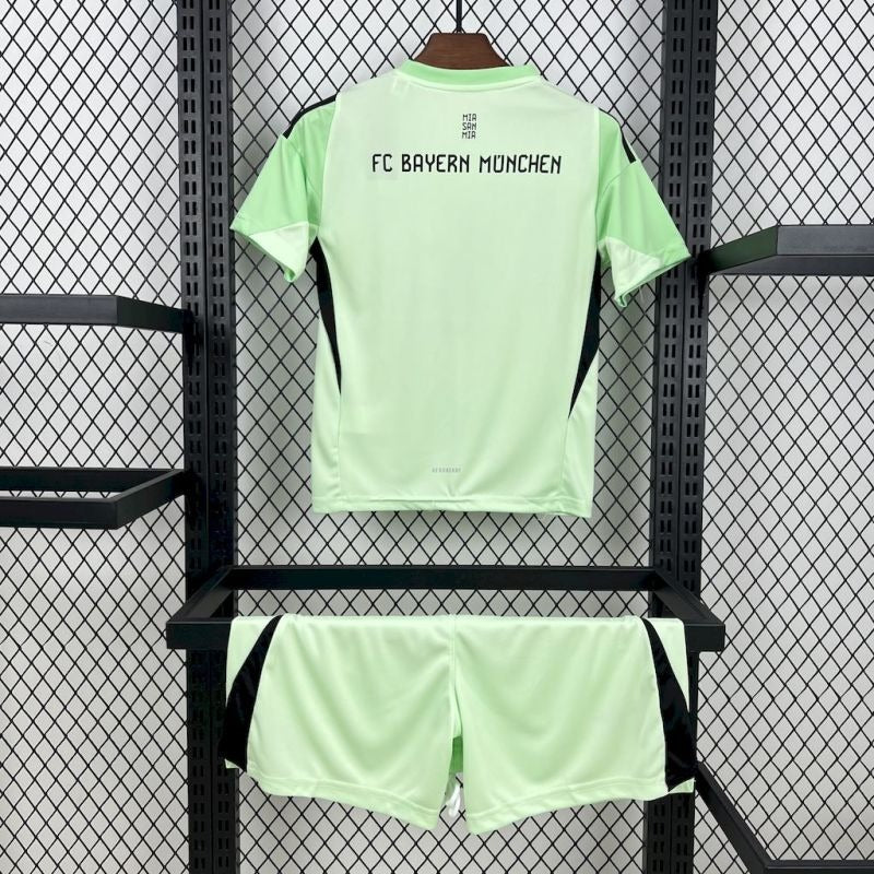 Bayern Munich Kit Niños Portero Verde 2025/26