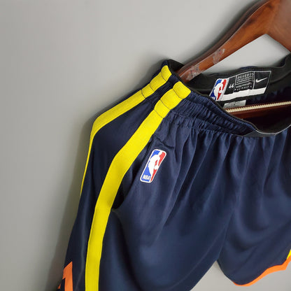 Golden State Warriors Shorts Azul y Amarillo