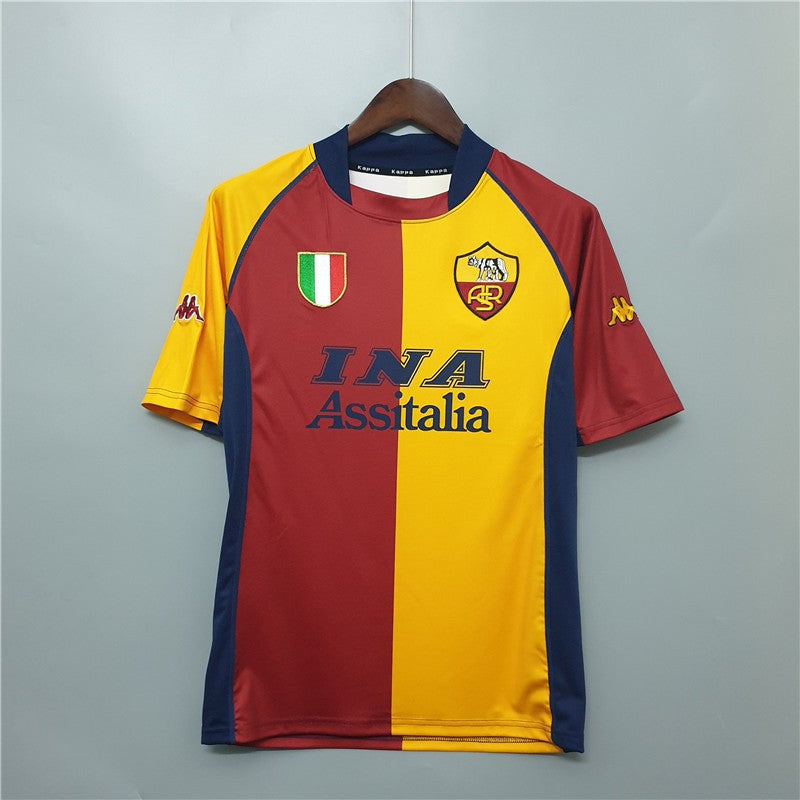 AS Roma Visita Retro 2001/02 Versión Fan