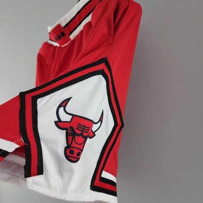 Chicago Bulls Shorts Rojo