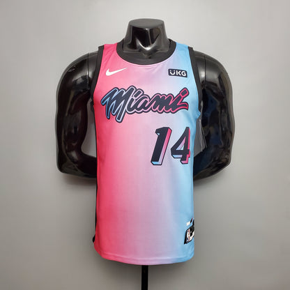 Miami Heat "City Edition" Degradado Celeste Rosa