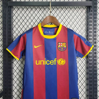 Barcelona Retro Kit Niños Local 2010/11