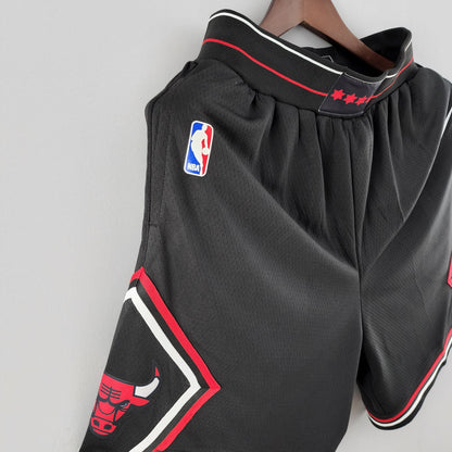 Chicago Bulls Shorts Negro