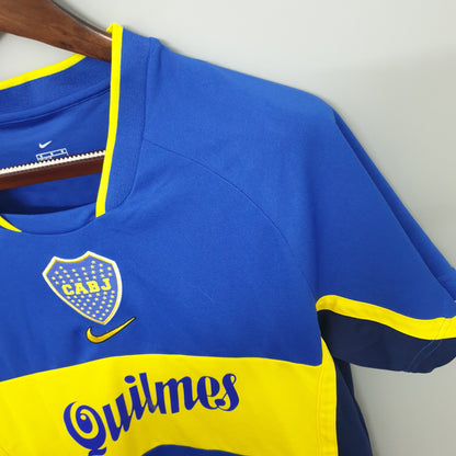 Boca Juniors Local Retro 2001 Versión Fan