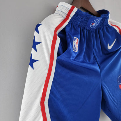 Philadelphia 76ers NBA Shorts Azules