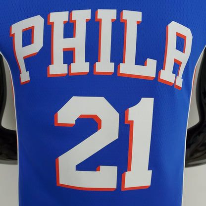 NBA 75 Aniversario Philadelphia 76ers Azul