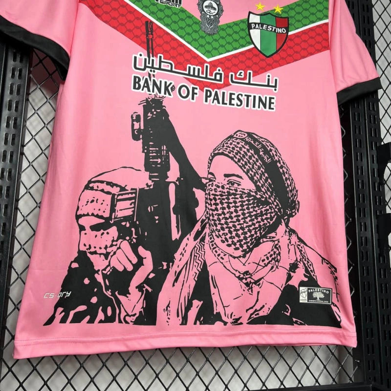 Palestino "Graffiti Rosado" 2024/25 Versión Fan