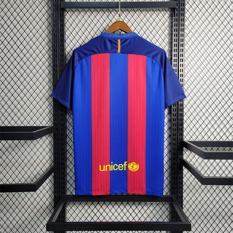 FC Barcelona Local Retro 2016/17 Versión Fan