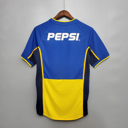 Boca Juniors Local Retro 2002 Versión Fan