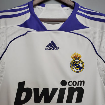 Real Madrid Local Retro 2007/08 Versión Fan