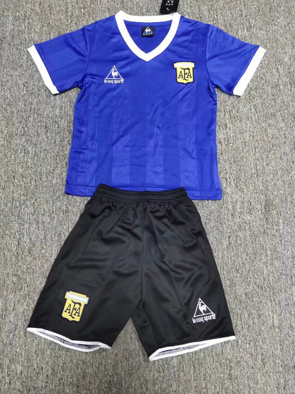 Argentina Retro Kit Niños Visita 1986