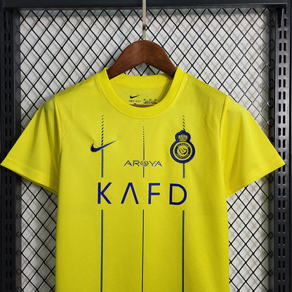 Al Nassr Kit Niños Local 2023/24