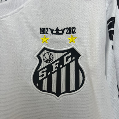 Santos Local Retro Manga Larga 2011/12 Versión Fan