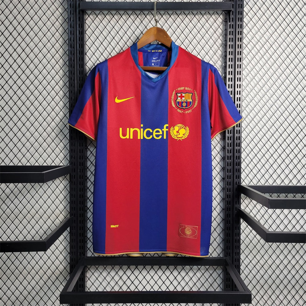 FC Barcelona Local Retro 2007/08 Versión Fan