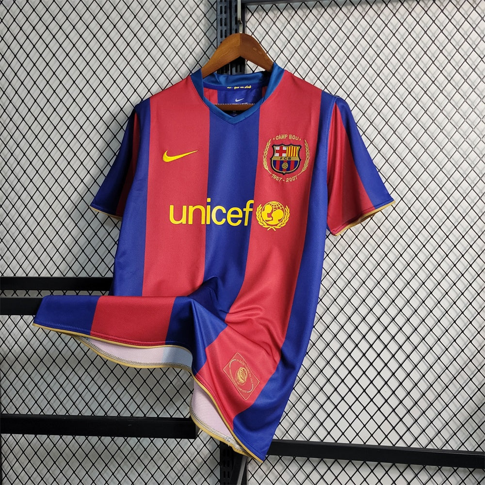 FC Barcelona Local Retro 2007/08 Versión Fan