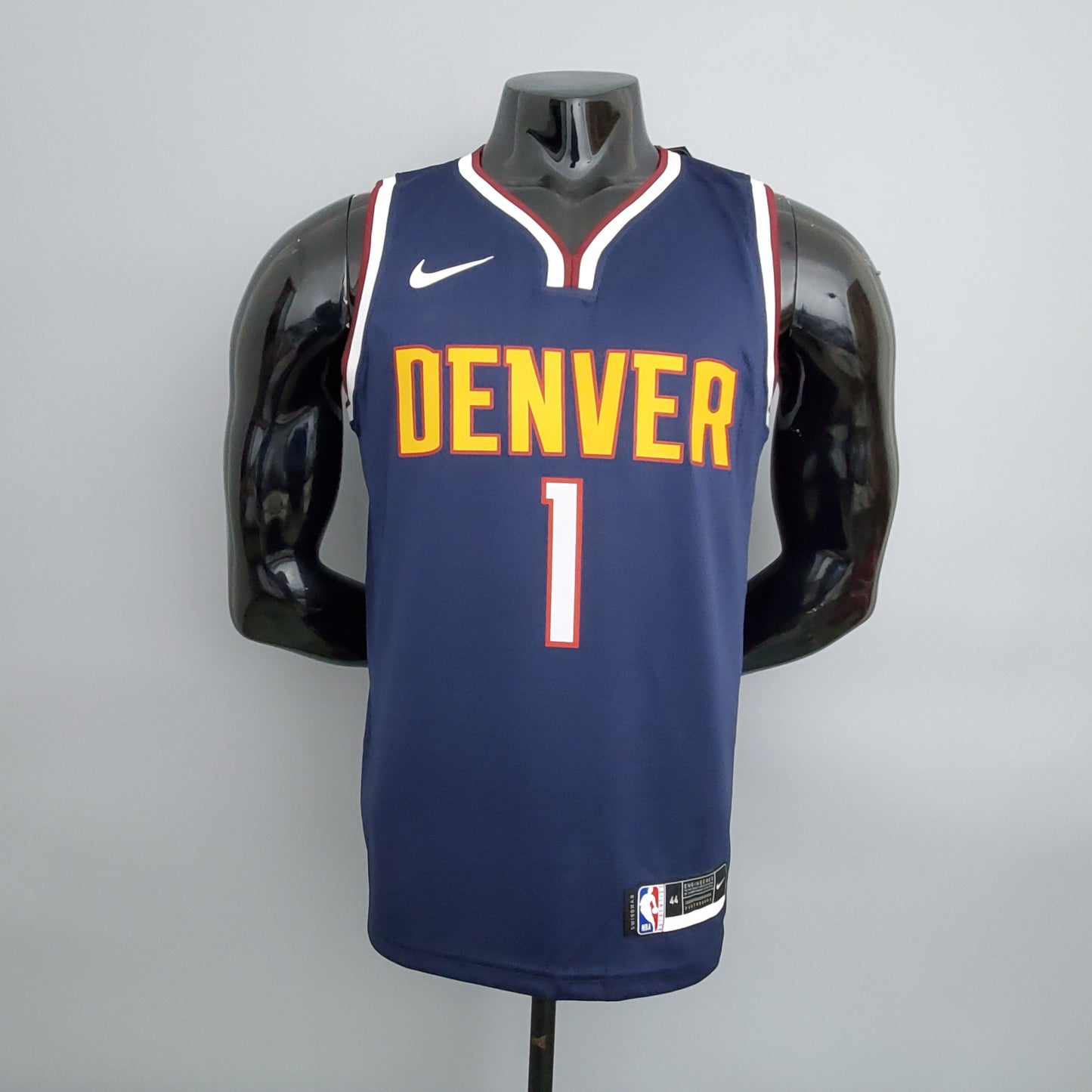 Denver Nuggets Camiseta Azul Marino NBA