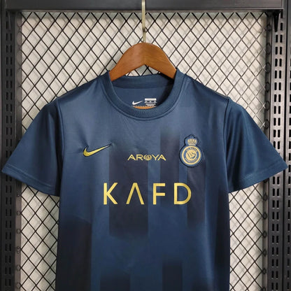 Al Nassr Kit Niños Visita 2023/24