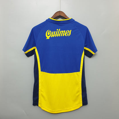 Boca Juniors Local Retro 2001 Versión Fan