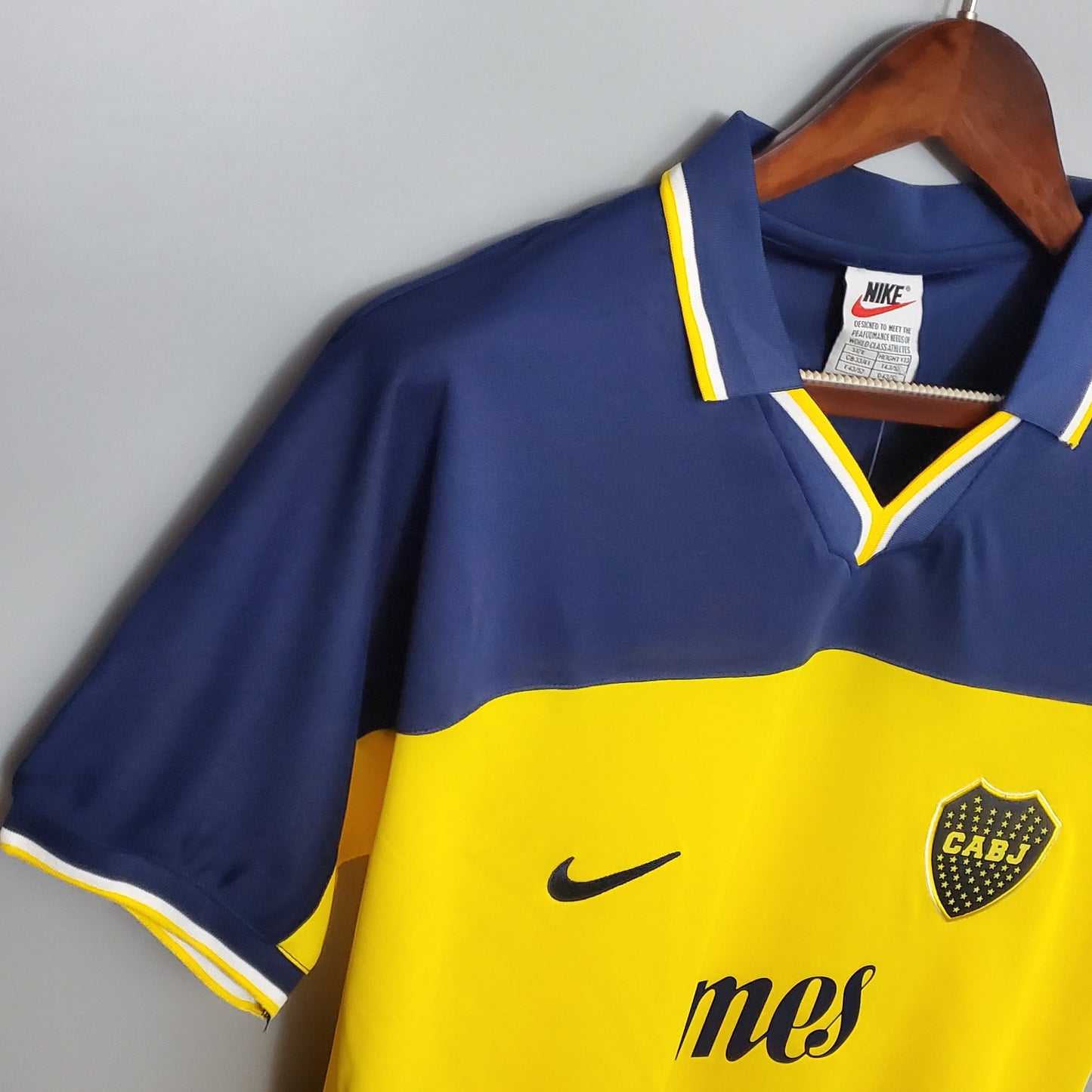 Boca Juniors Local Retro 1999 Versión Fan