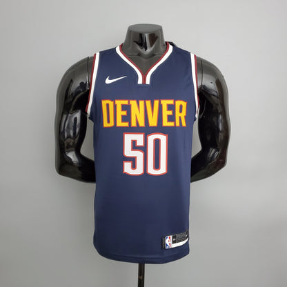 Denver Nuggets Camiseta Azul Marino NBA