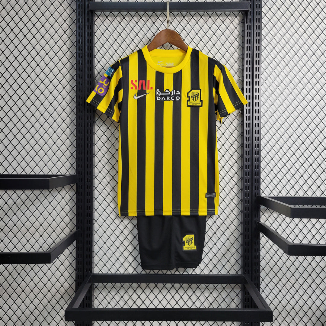 Al Ittihad Kit Niños Local 2023/24